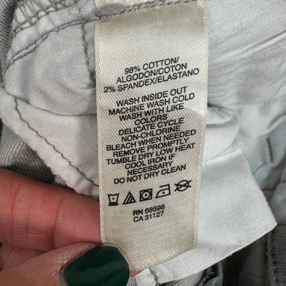 Dkny City Skinny Jeans Womens Size 2 Gray Wash Mid Rise Zipper Stretch - Picture 7 of 16